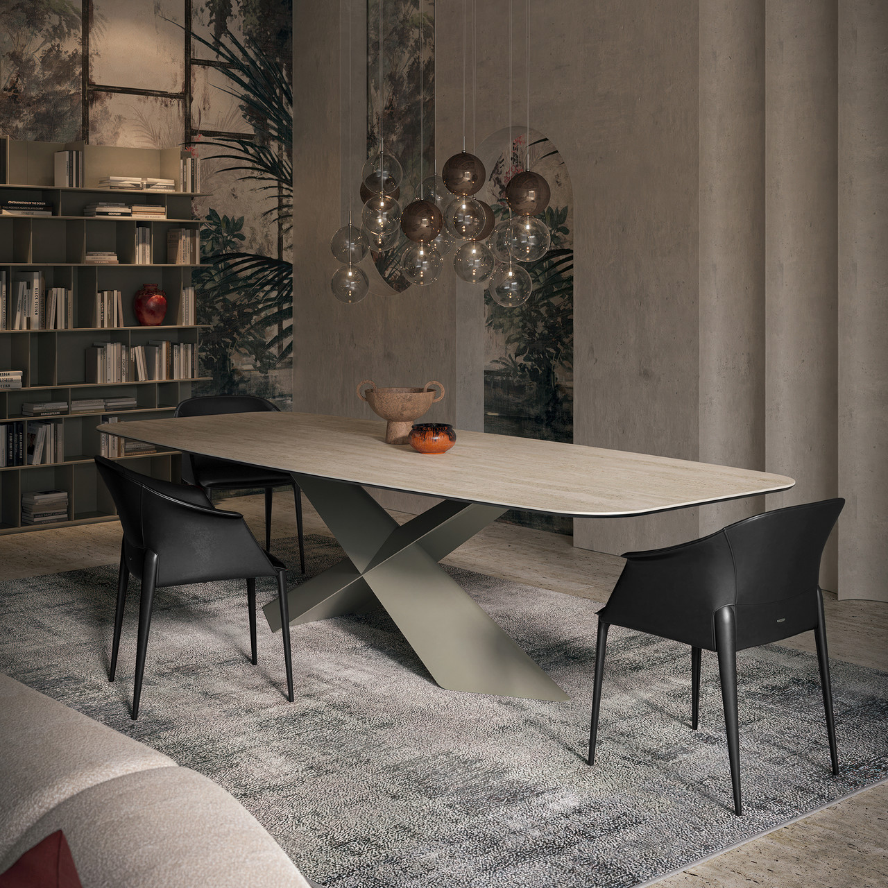 TITANIUM EMBOSSED STEEL COLOSSEO