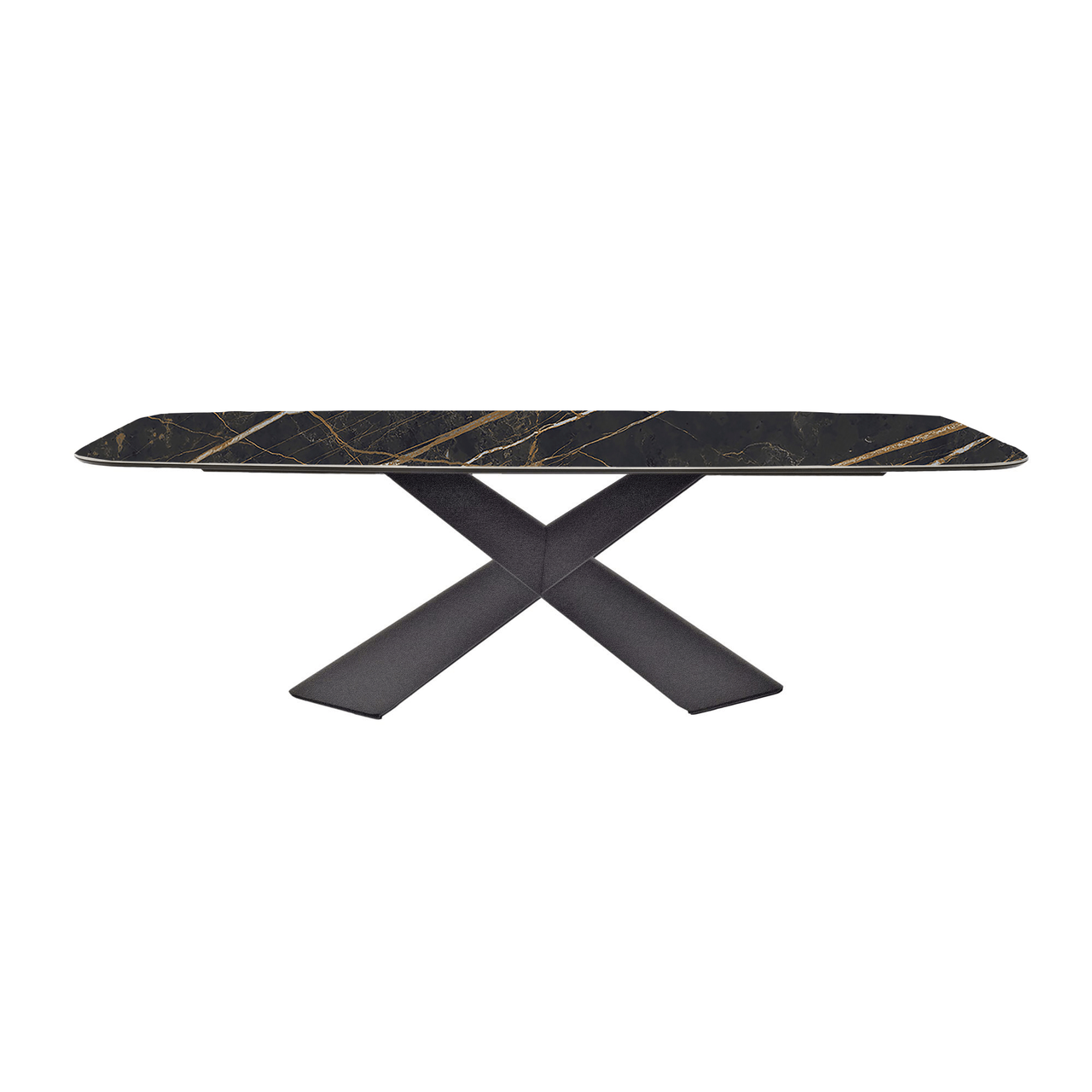 GRAPHITE EMBOSSED STEEL || GLOSSY PORTORO