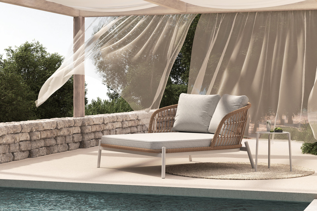 Passport Daybed in an Outside Setting