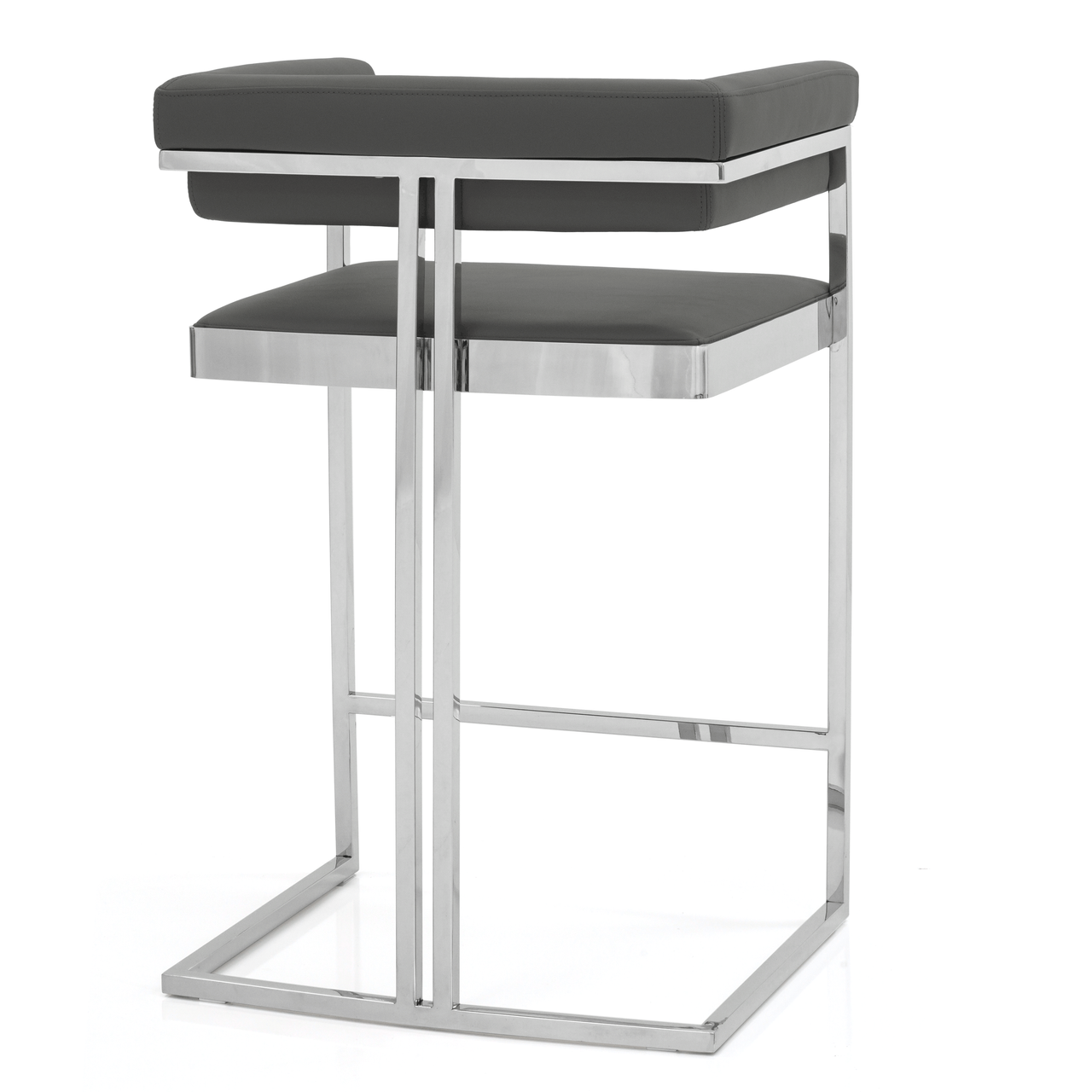 Motif Counter Stool Back Angled View