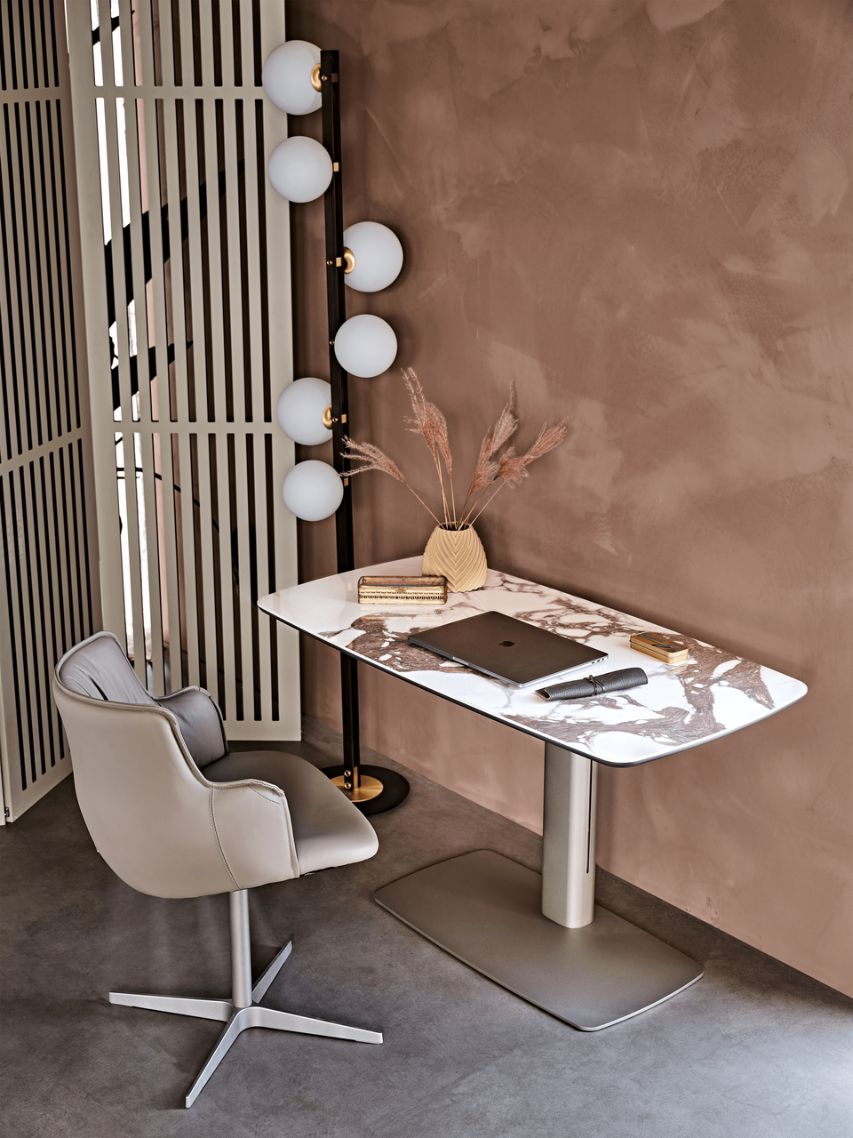 BRECCIA || TITANIUM EMBOSSED STEEL