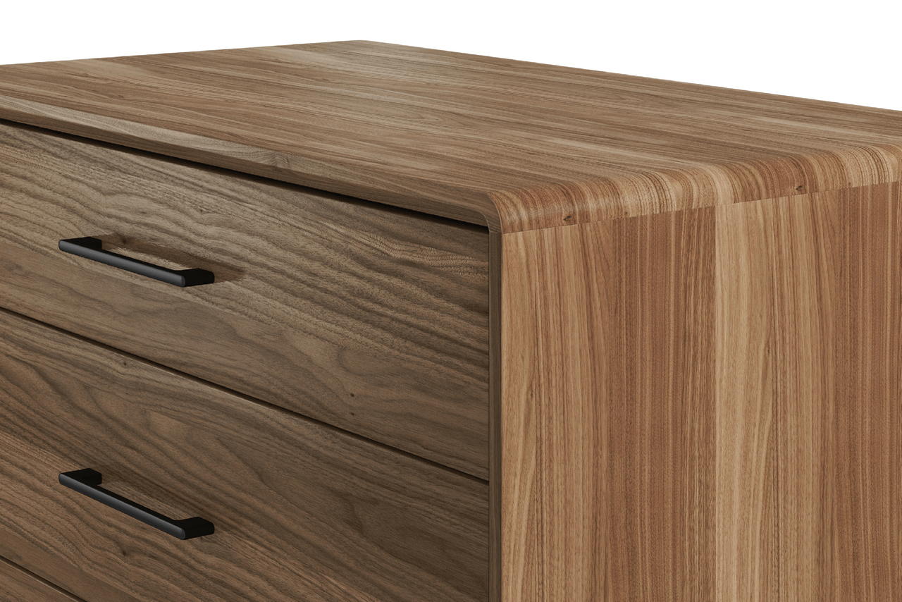 NATURAL WALNUT - Linq Dresser Woodgrain Detail