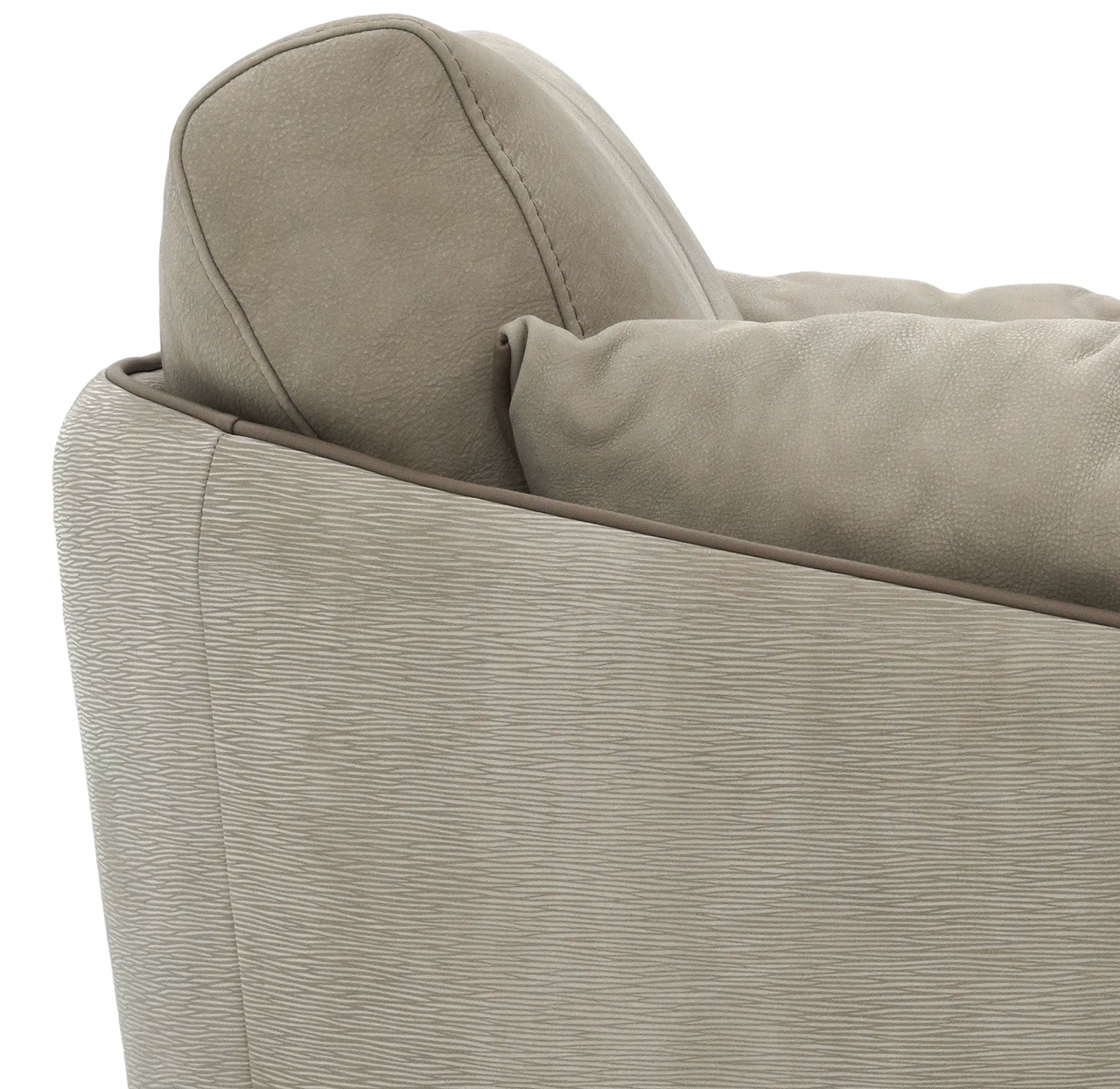 Space Swivel Chair Burt Leather Detail