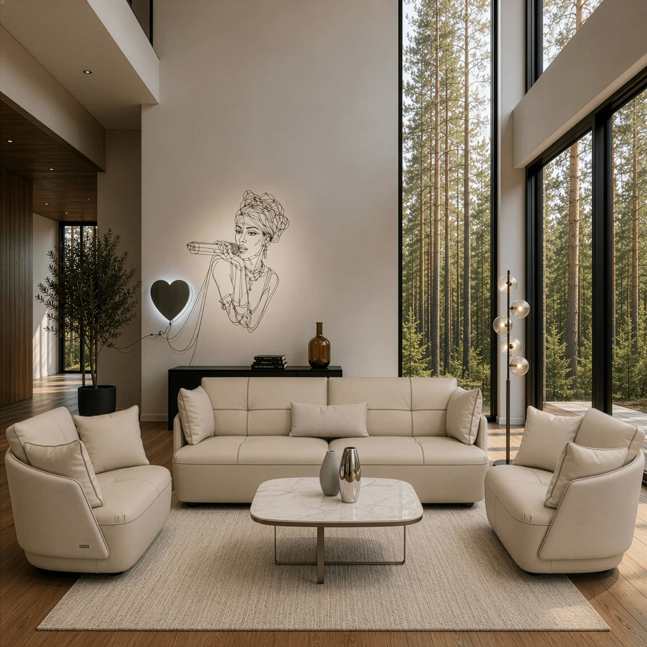 Space Sofa - Ivory