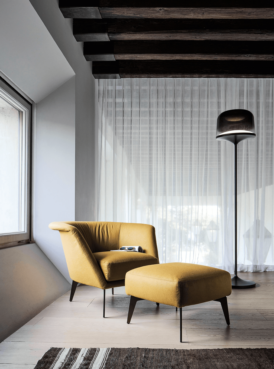 Pin Floor Lamp Shown in a Living Room Setting