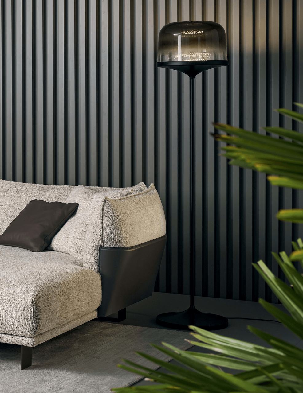 Pin Floor Lamp Shown in a Living Room Setting