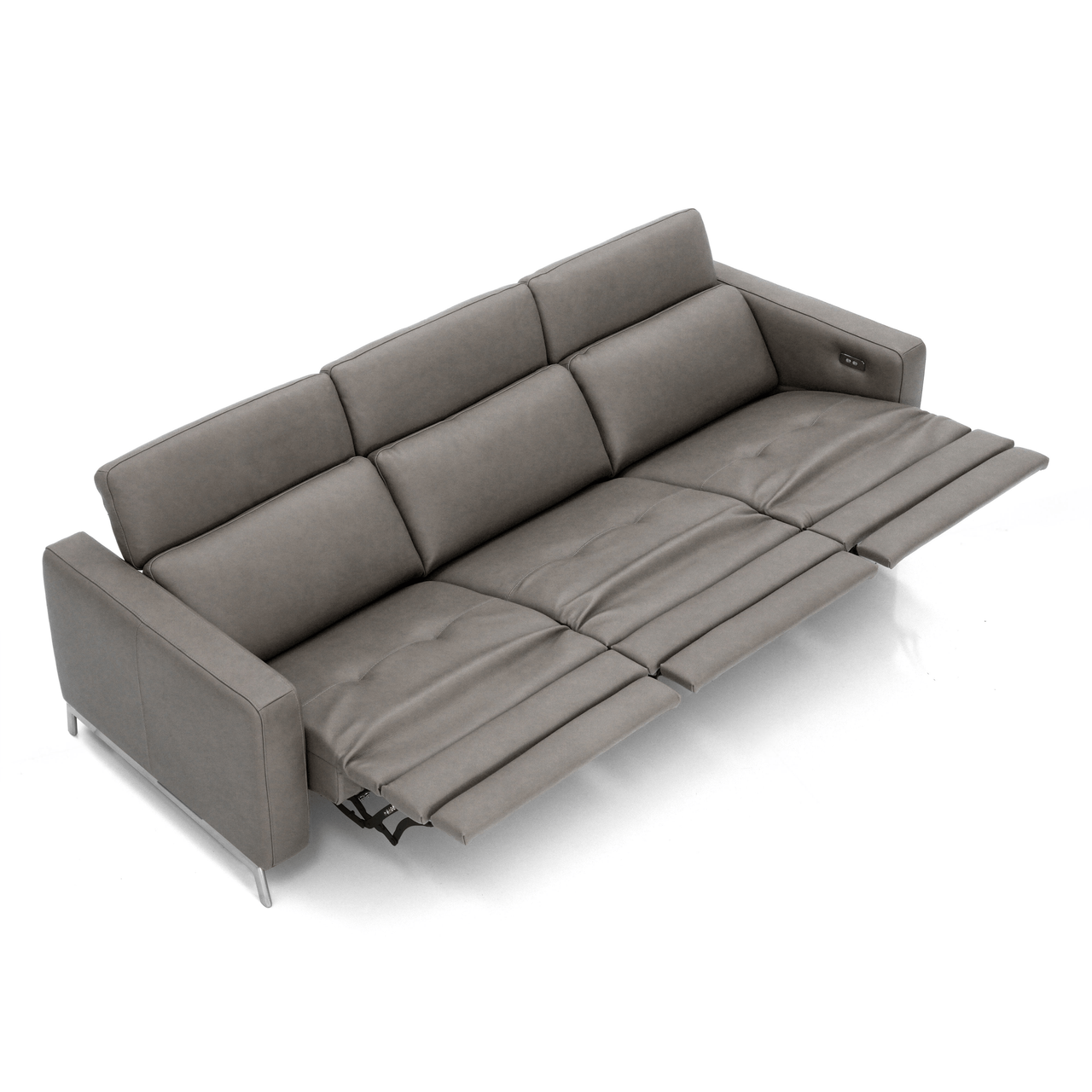 DARK TAUPE LEATHER