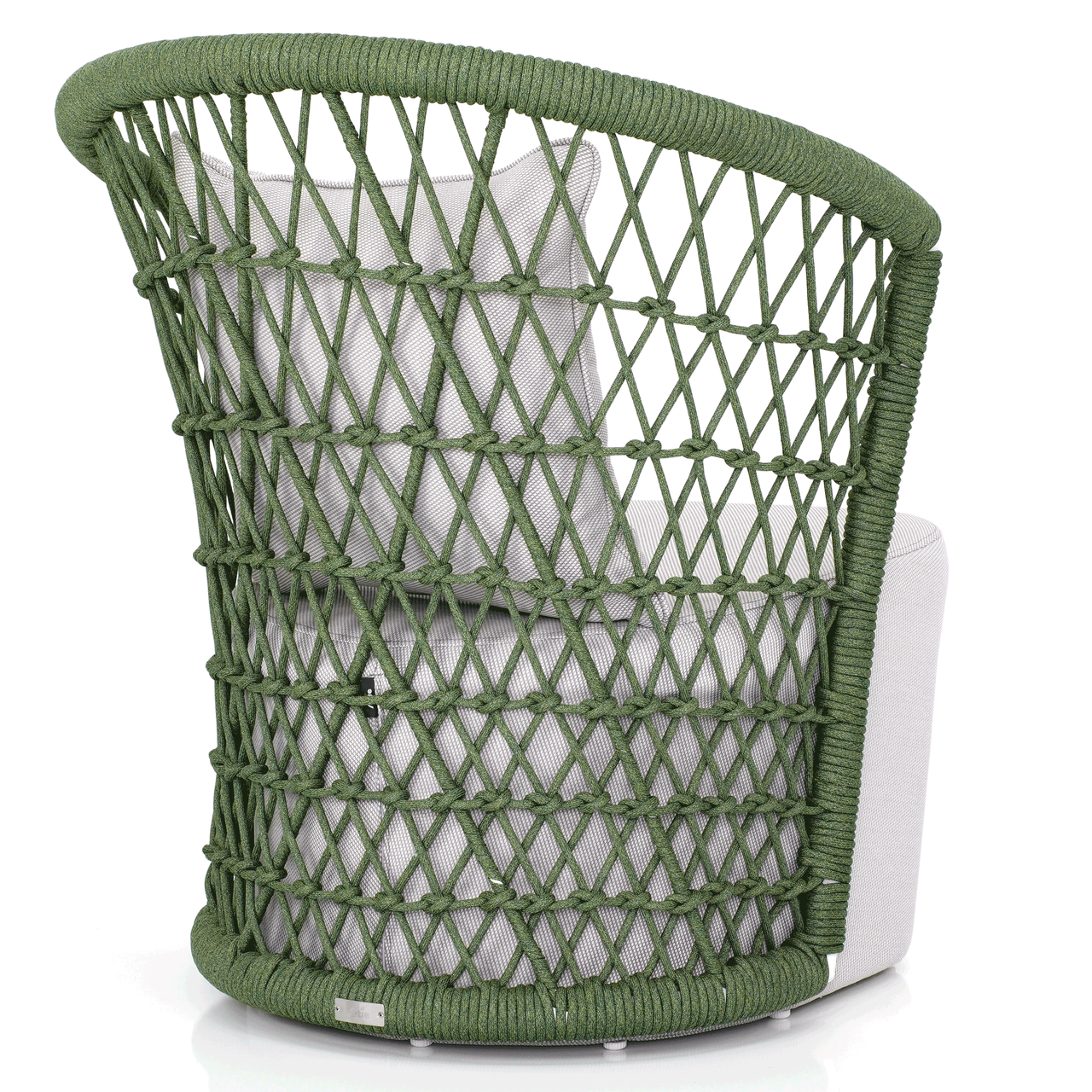 Venice Beach Low Back Chair Back Angled View