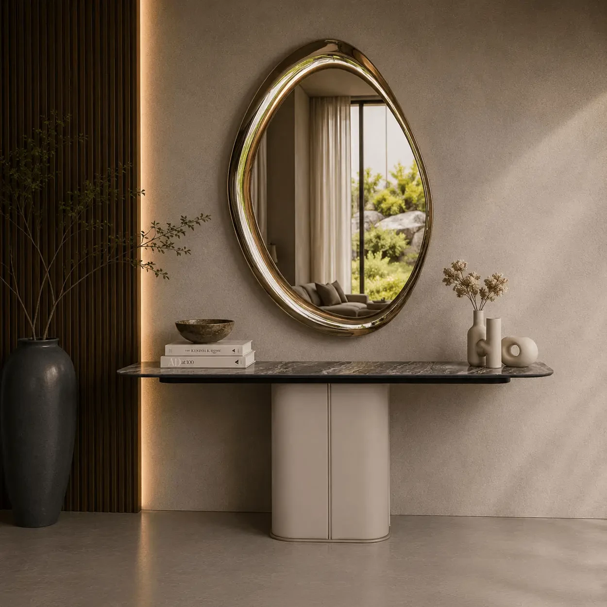 Milos Ceramic Console