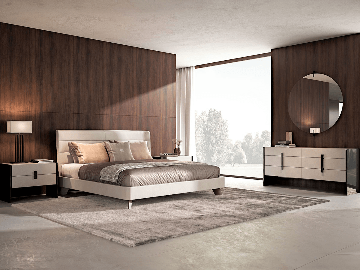 Next Level King Bed Shown in a Bedroom Setting