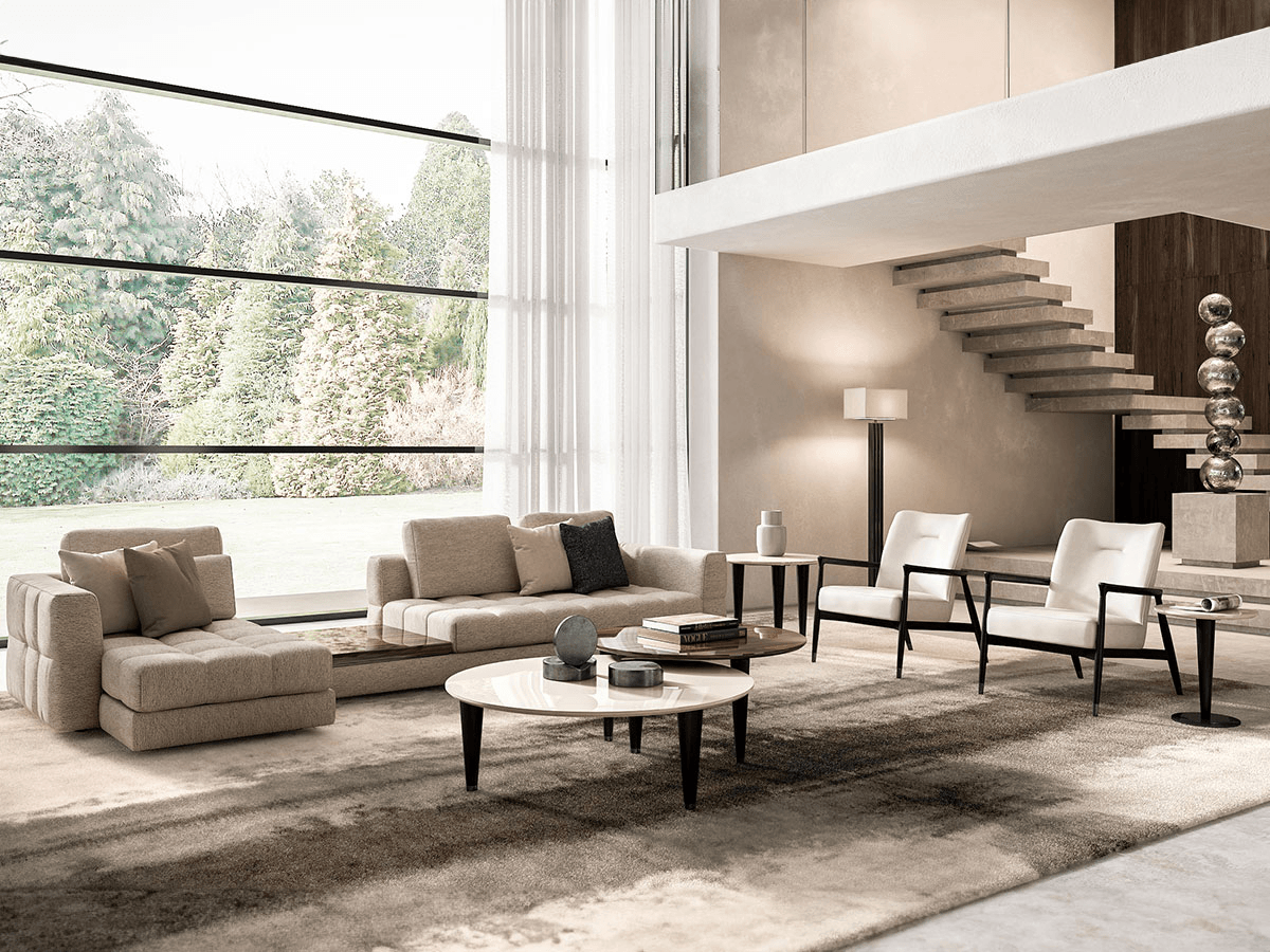 Next Level Accent Table Shown in a Living Room Setting