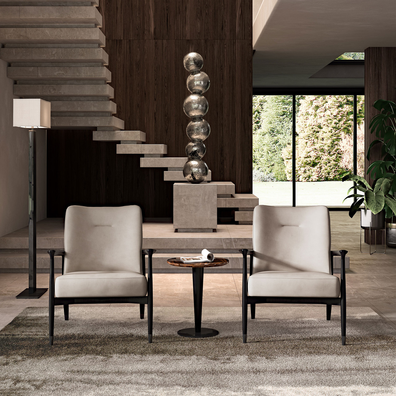 Next Level Accent Table Shown in a Living Room Setting