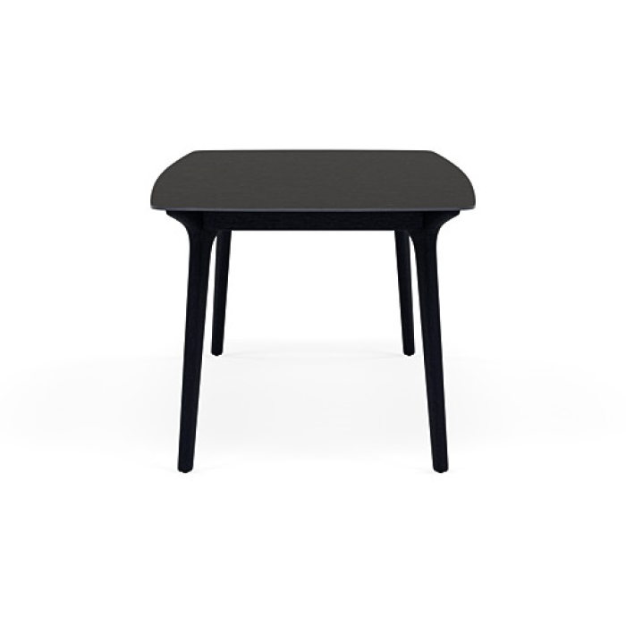 BASALT BLACK - Torsa Dining Table Side View