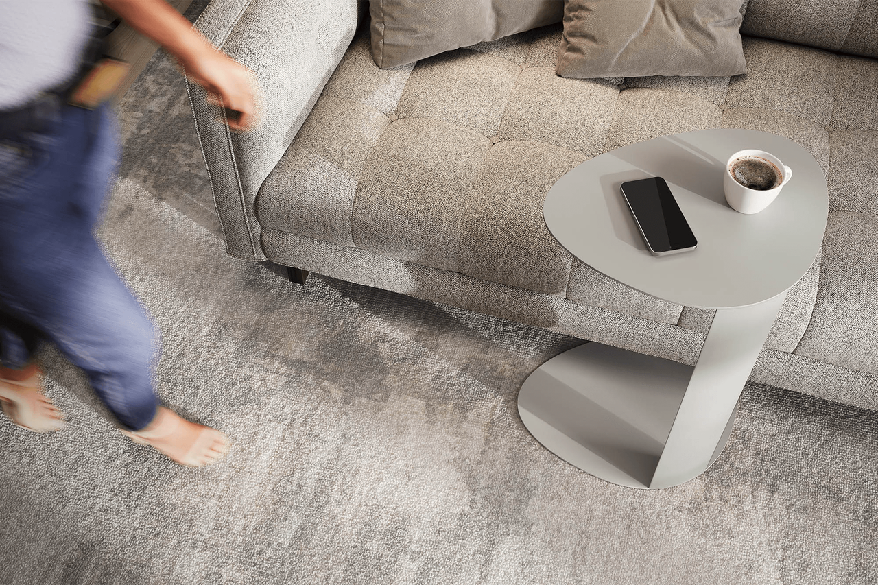 STONE - Bink Laptop Accent Table Shown Staged