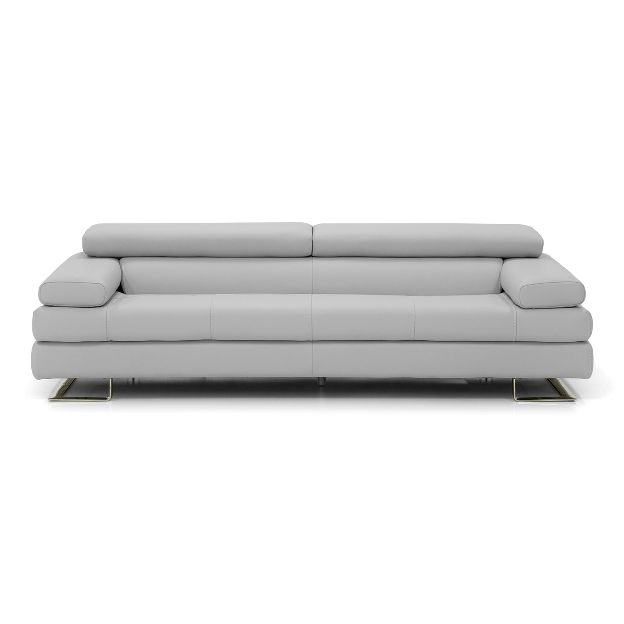 DOVE GREY LEATHER