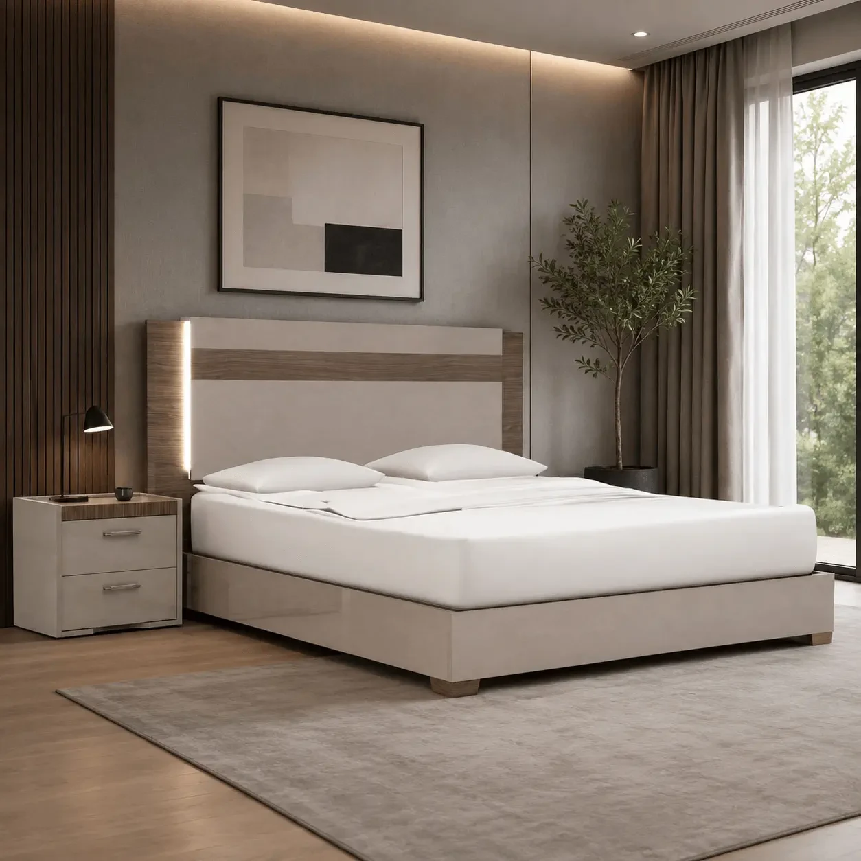 Nora 2-Drawer Nightstand