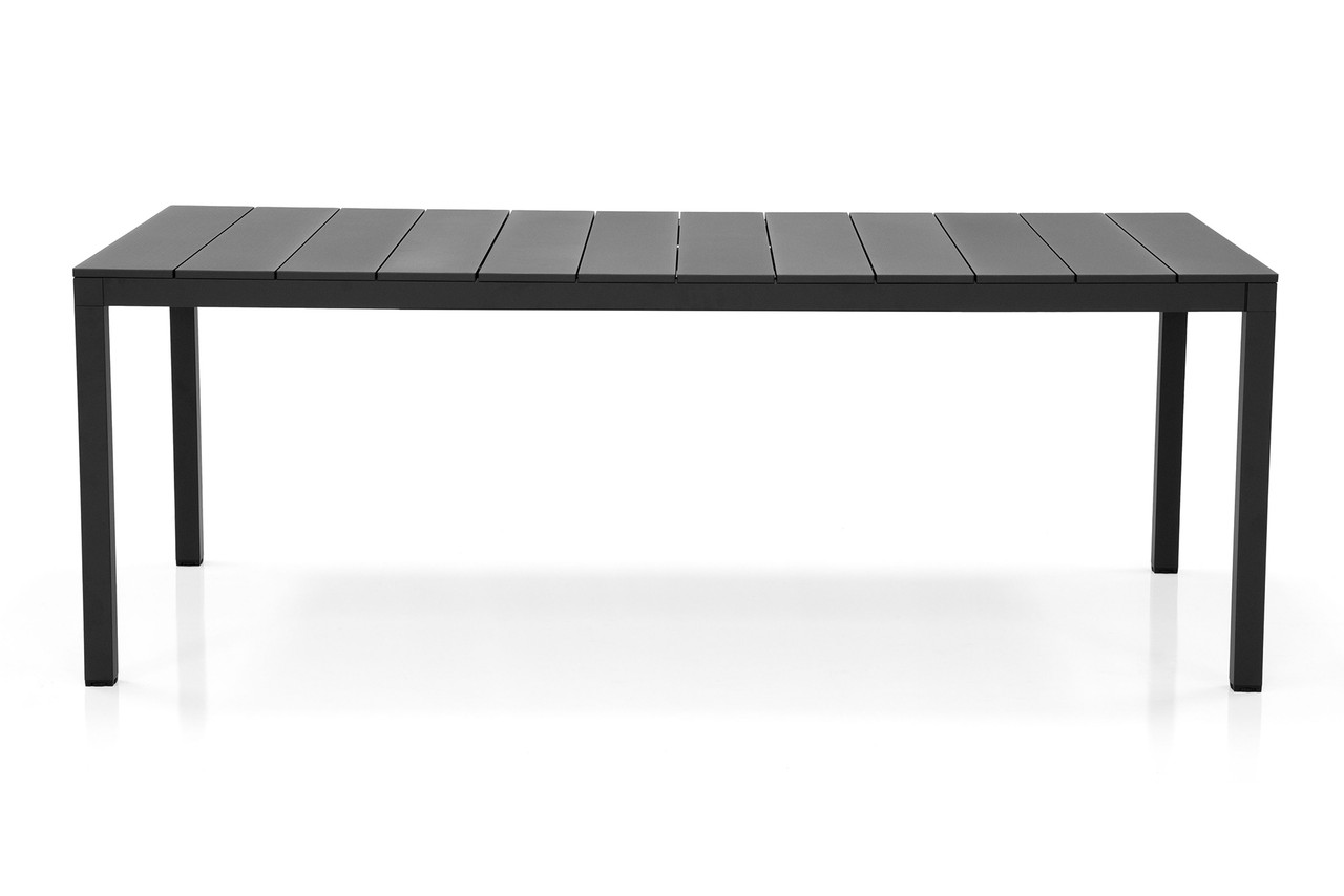 Rio Alu Extendable Dining Table - Anthracite