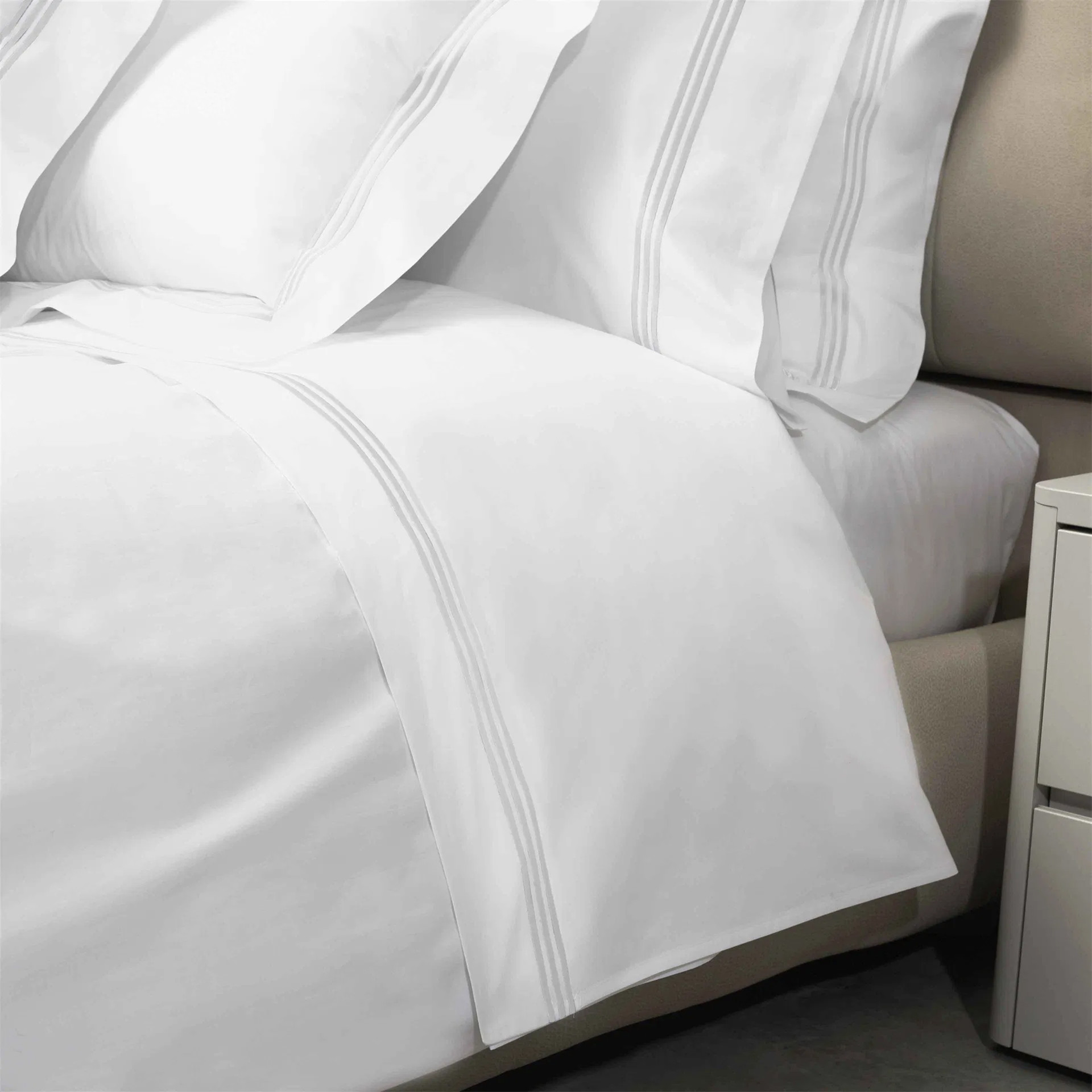 QUEEN WHITE/WHITE || KING WHITE/WHITE