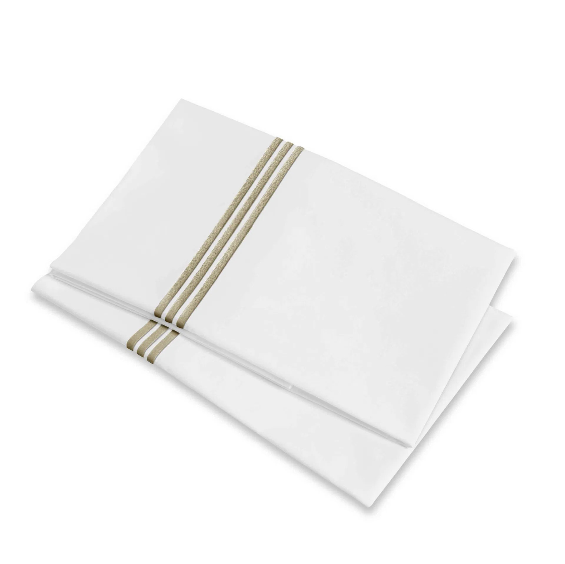 QUEEN WHITE/TAUPE || KING WHITE/TAUPE