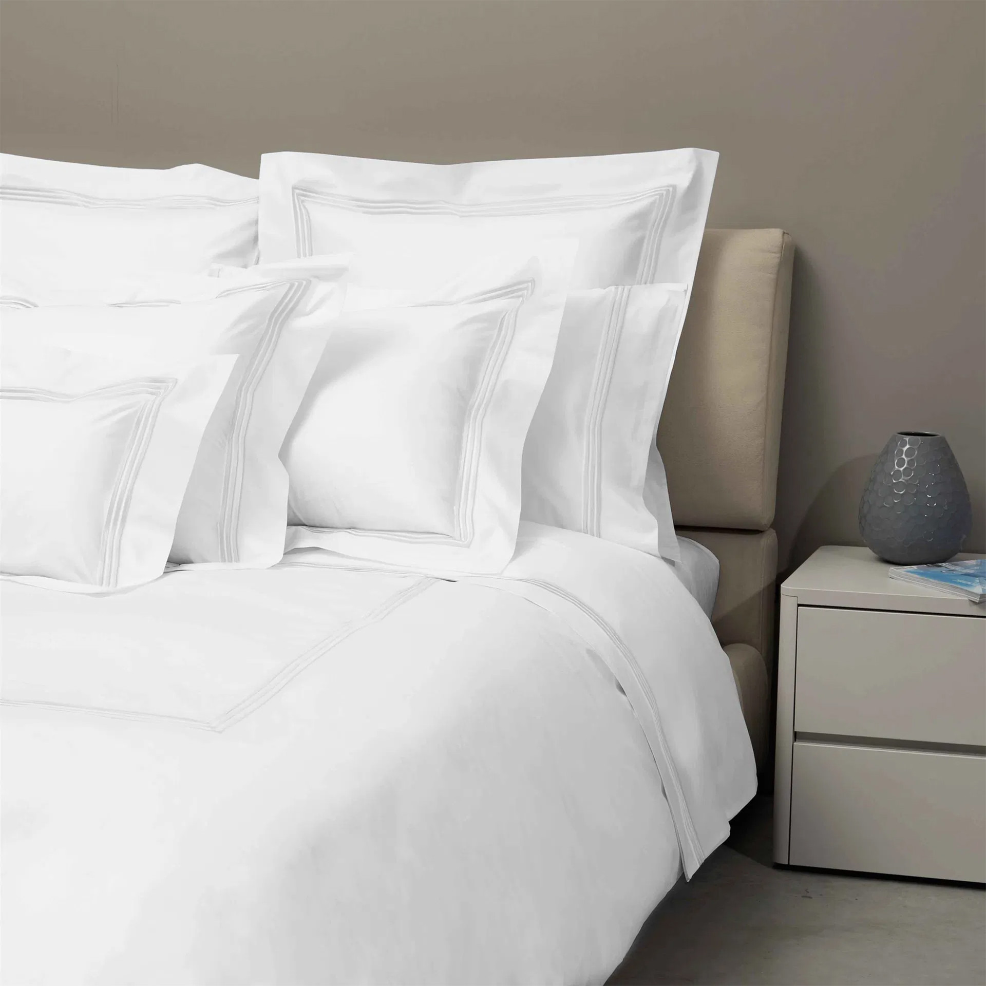 STANDARD WHITE/WHITE || KING WHITE/WHITE
