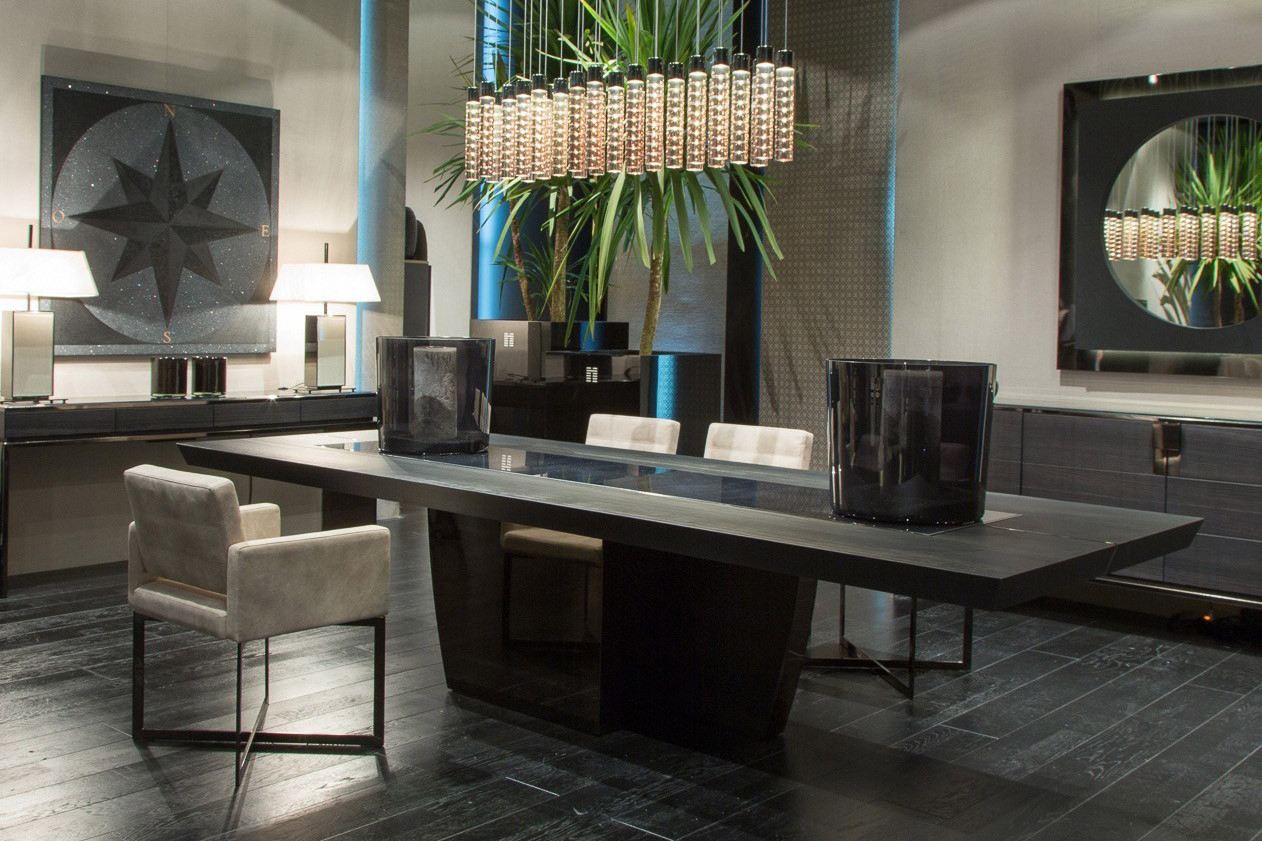 Black & More Dining Table Shown in Options Available by Special Order