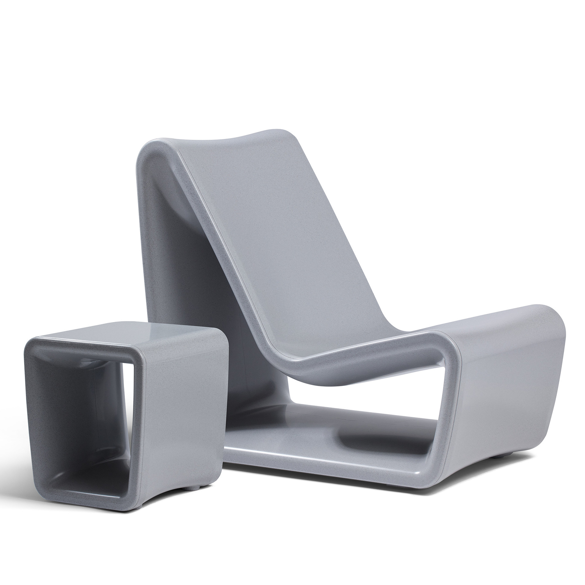 CONCRETE GREY - Shown here in the Concrete Grey option