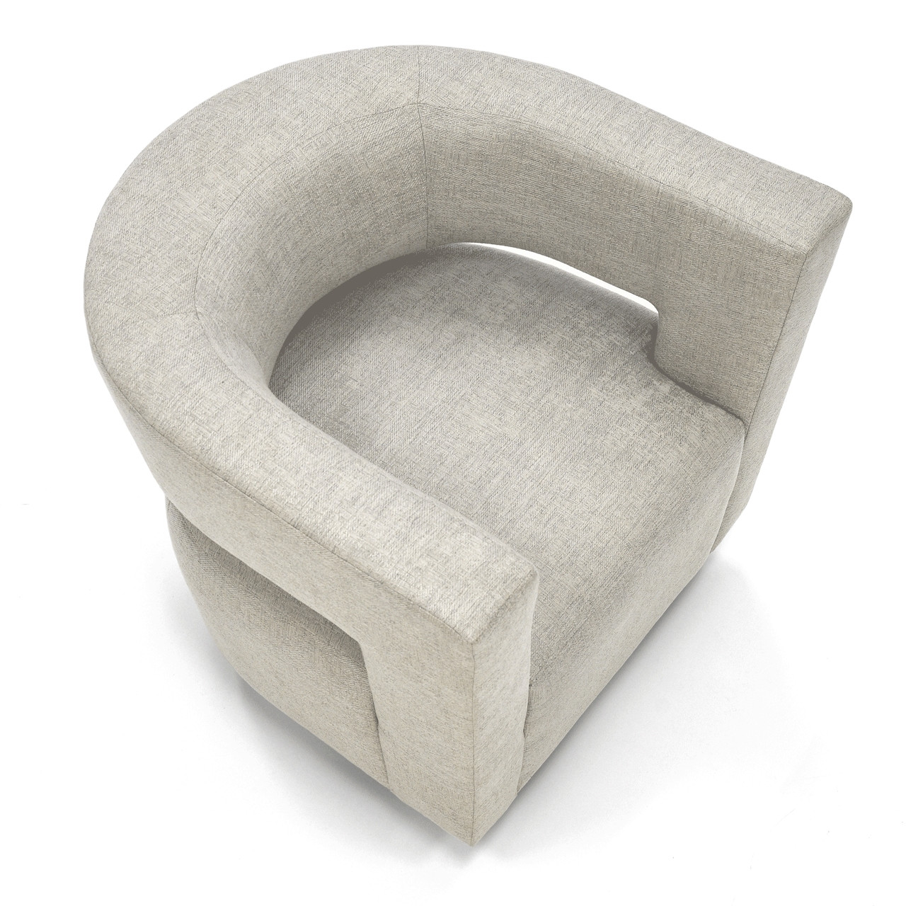 Closeup - Galactica Swivel Chair Top View