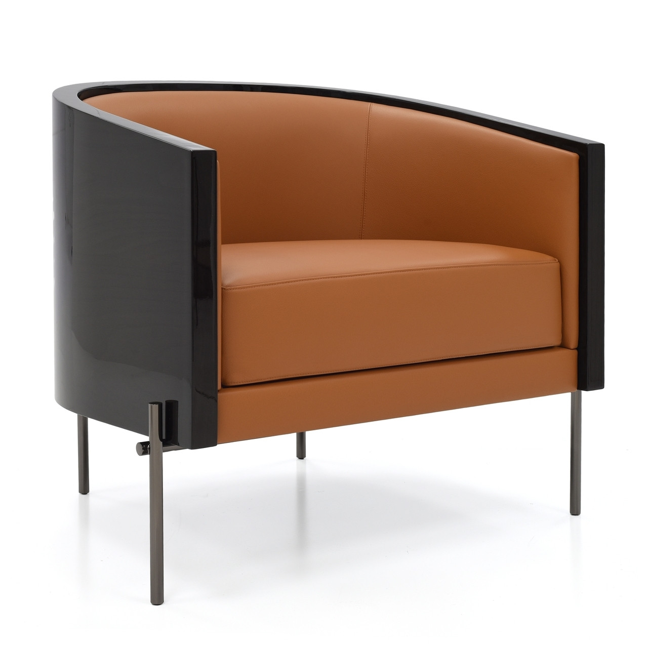 COGNAC LEATHER - Shown here in the Cognac Leather option
