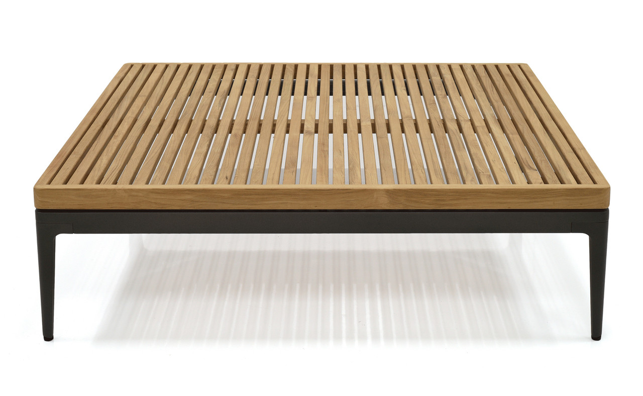 Grid Square Coffee Table Front View