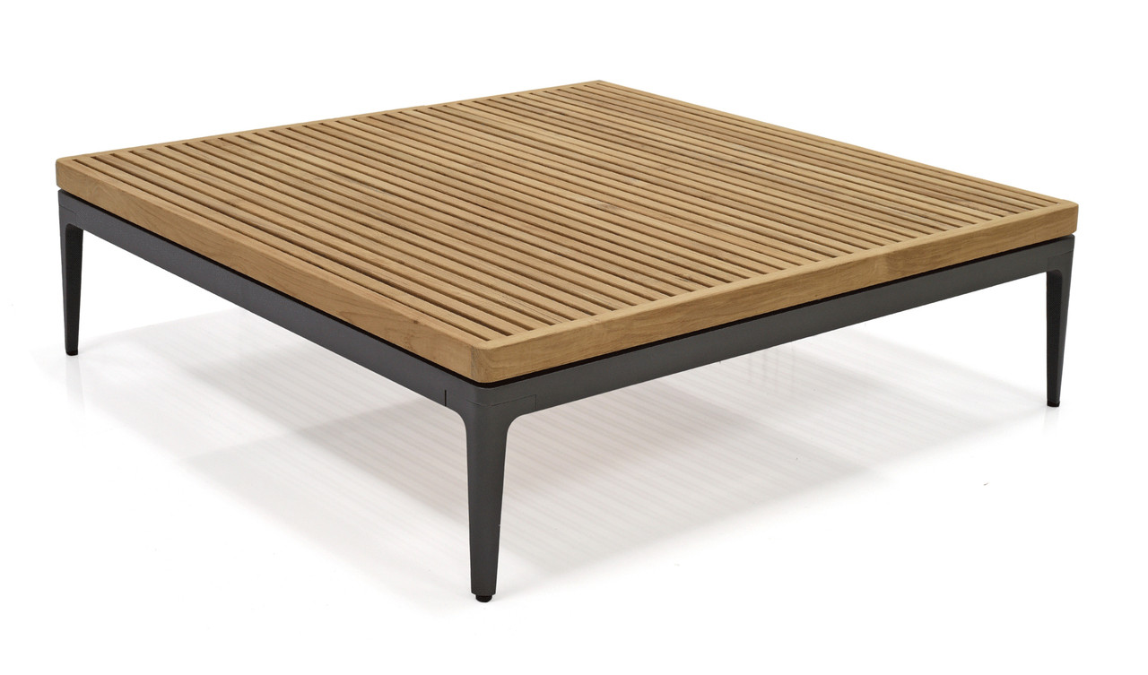 Grid Square Coffee Table Top Angled View
