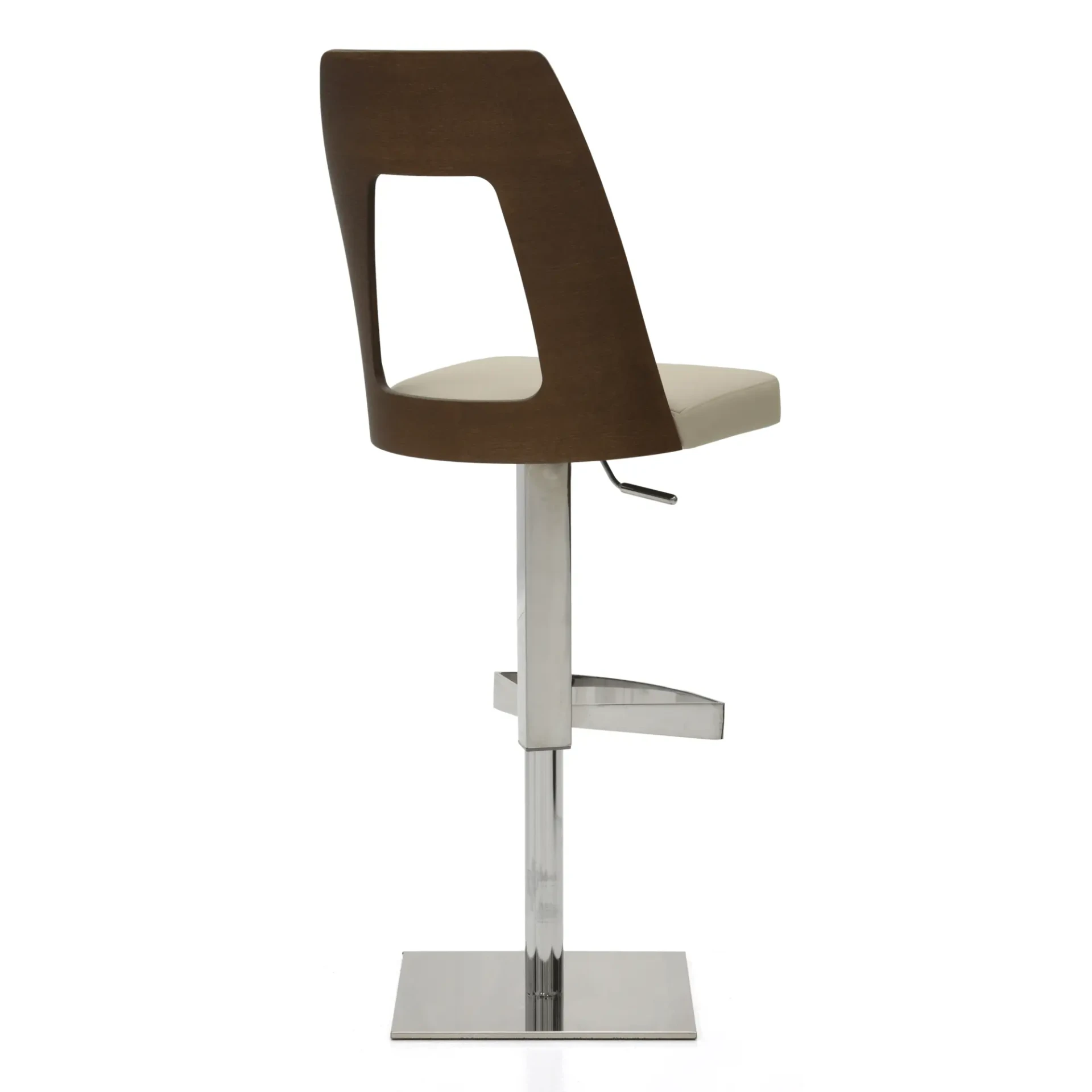 City Bar Stool Back Angled View