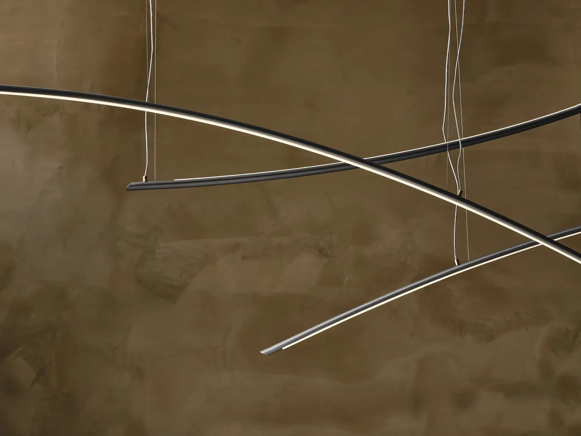 Katana Ceiling Lamp Light Detail
