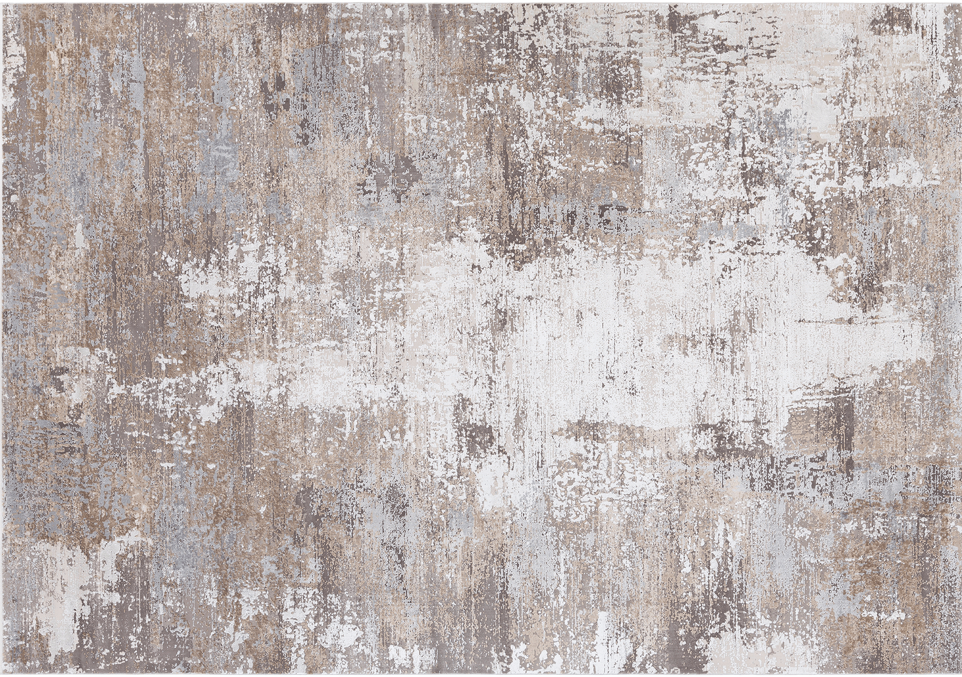 Solar Area Rug - Brown/Grey/White (10' x 14')