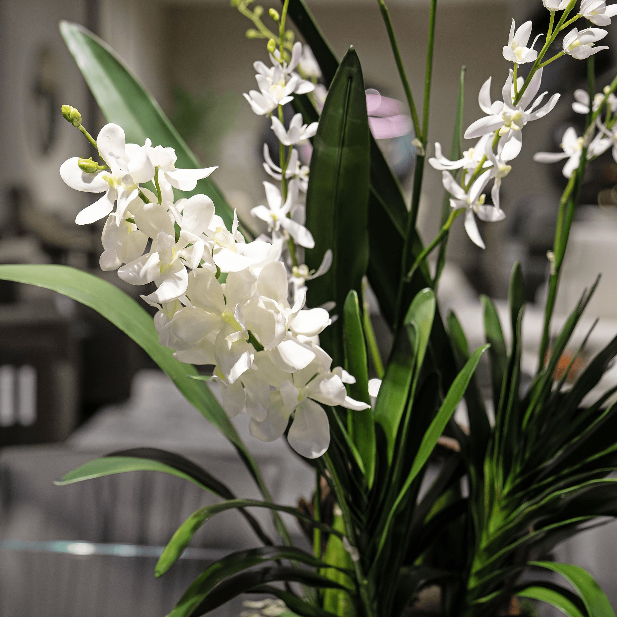 クリスタルトーンズ社クリスタルボウル　カーネリアンE ＋25 Porcelain Orchids - Cantoni