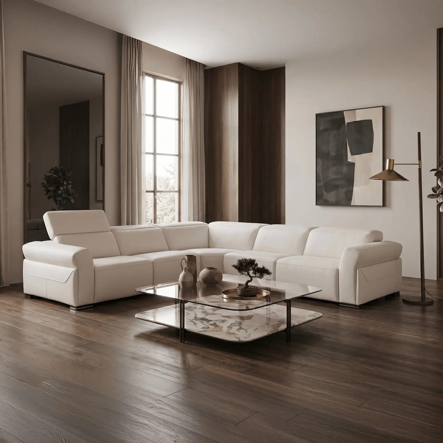 Naples Power Sectional - Cantoni