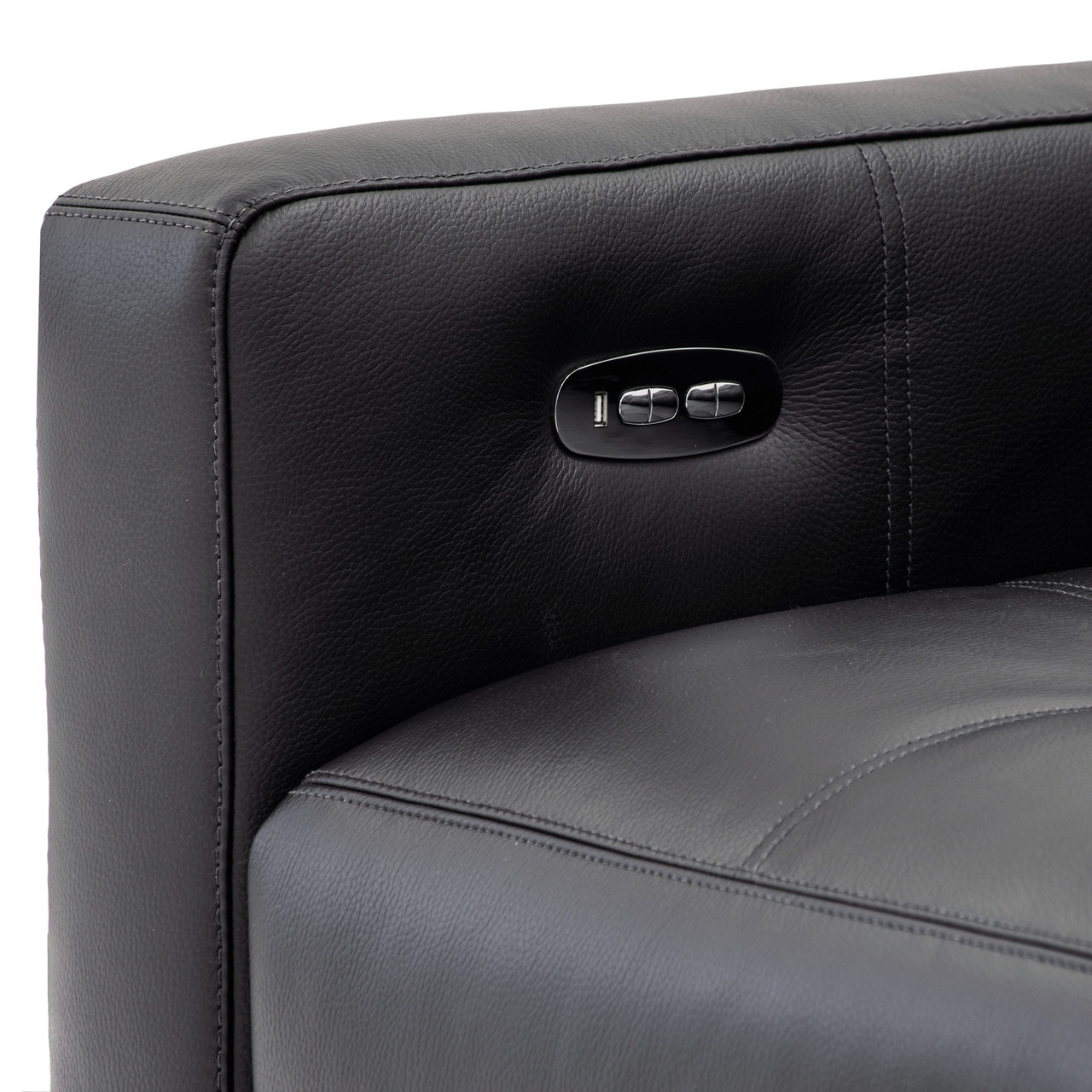 Verona Power Sectional - Burnished Bronze - Cantoni