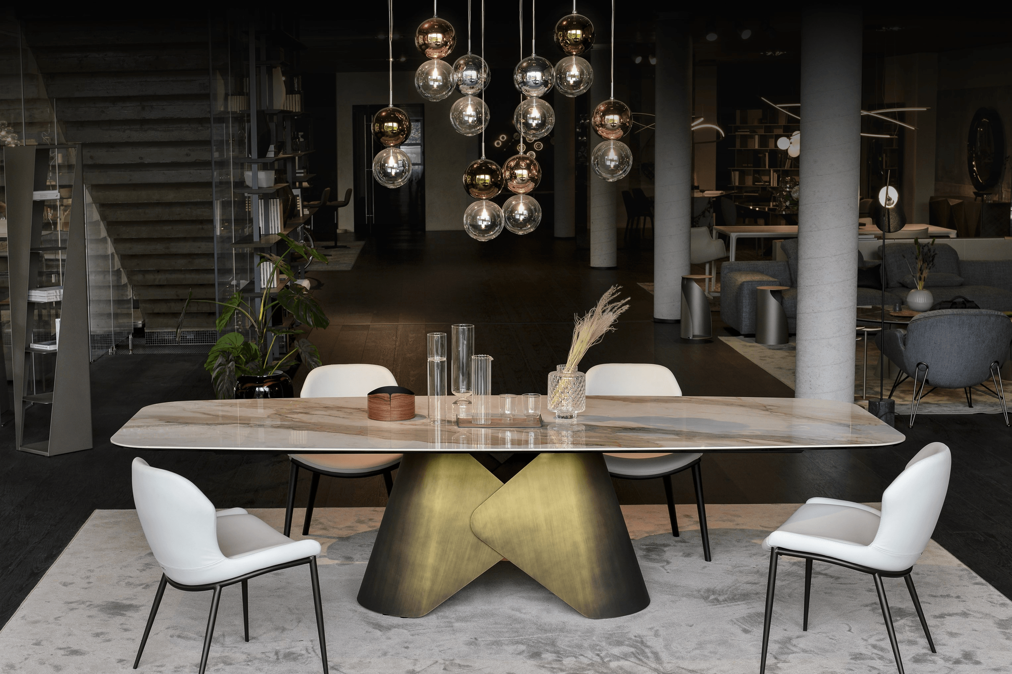 Shop Cattelan Italia Apollo 8 Ceiling Lamp - Cantoni