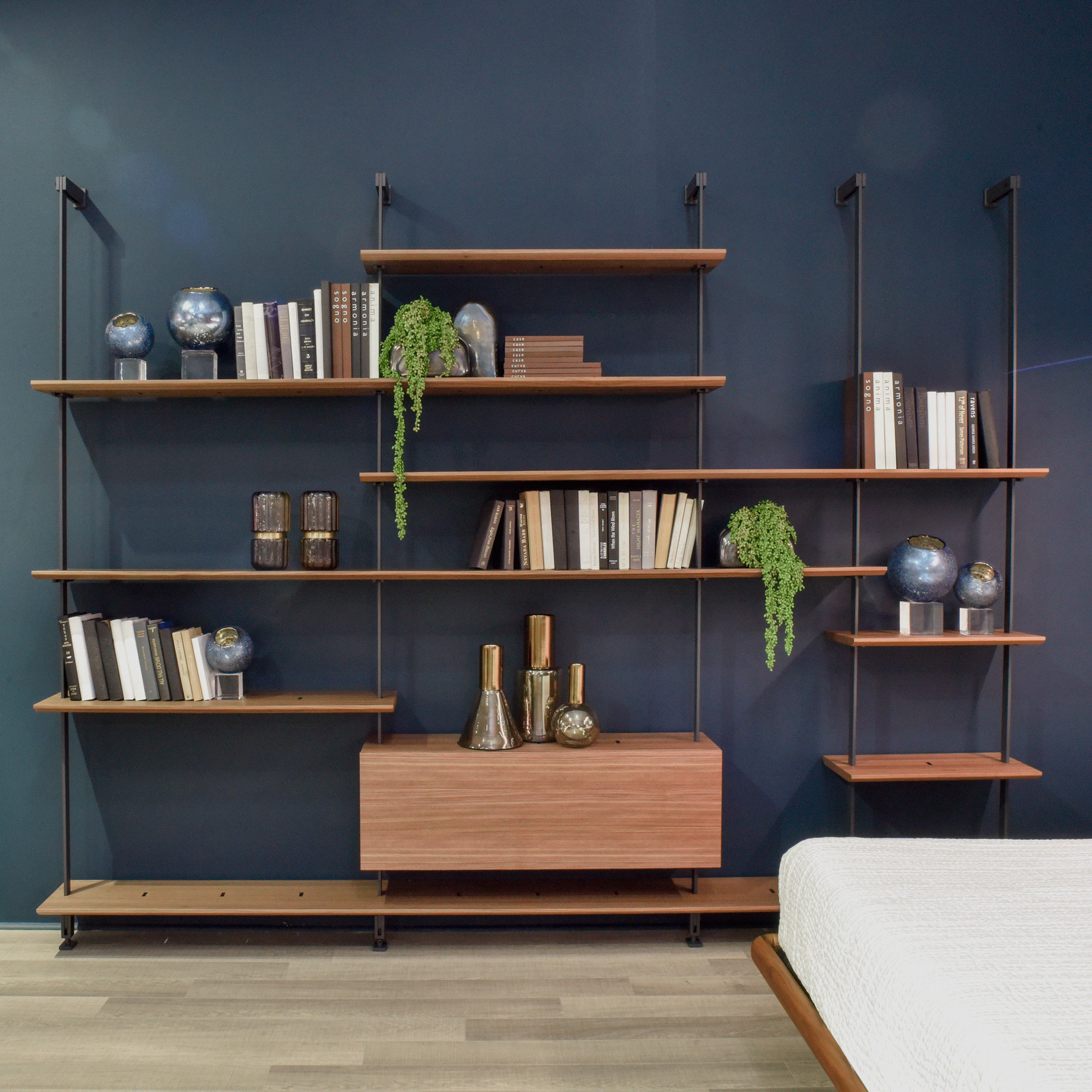 Shop Cattelan Italia Airport Wall Support Bookcase - 118 In