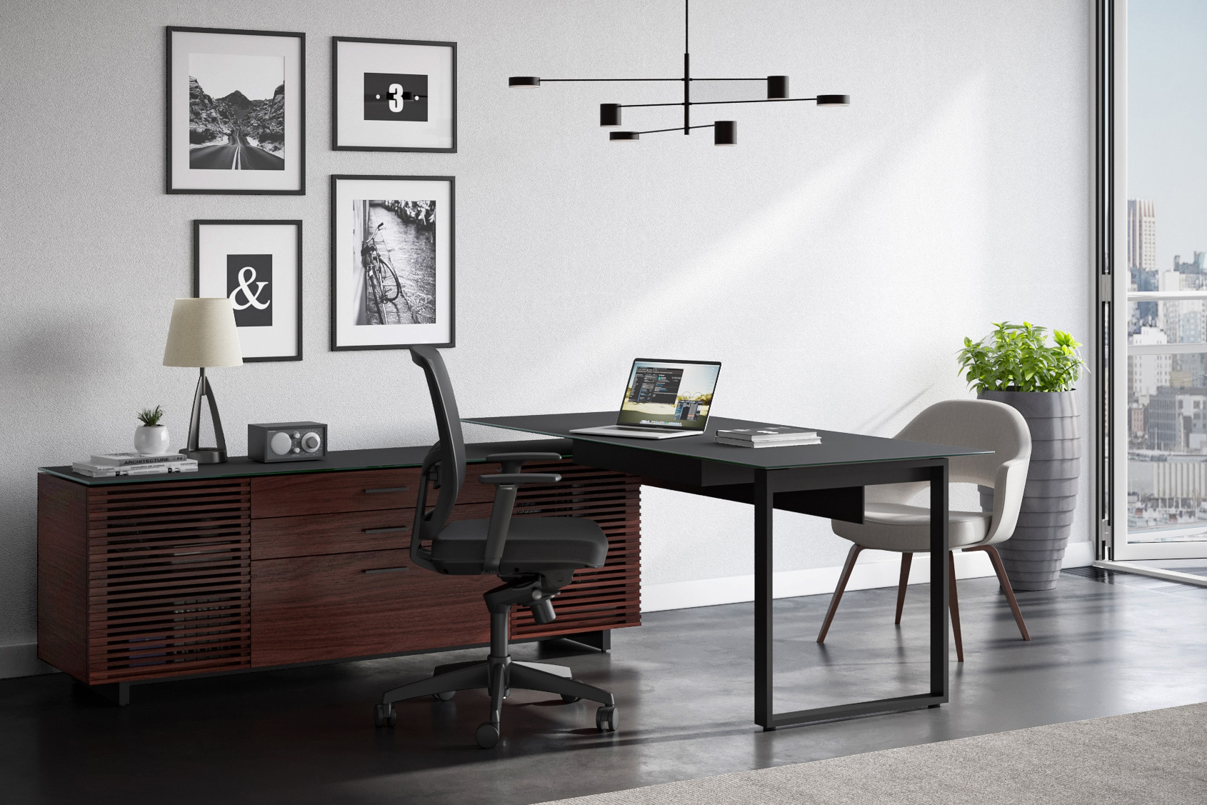 Shop BDI Corridor 6531 L-Desk - Cantoni