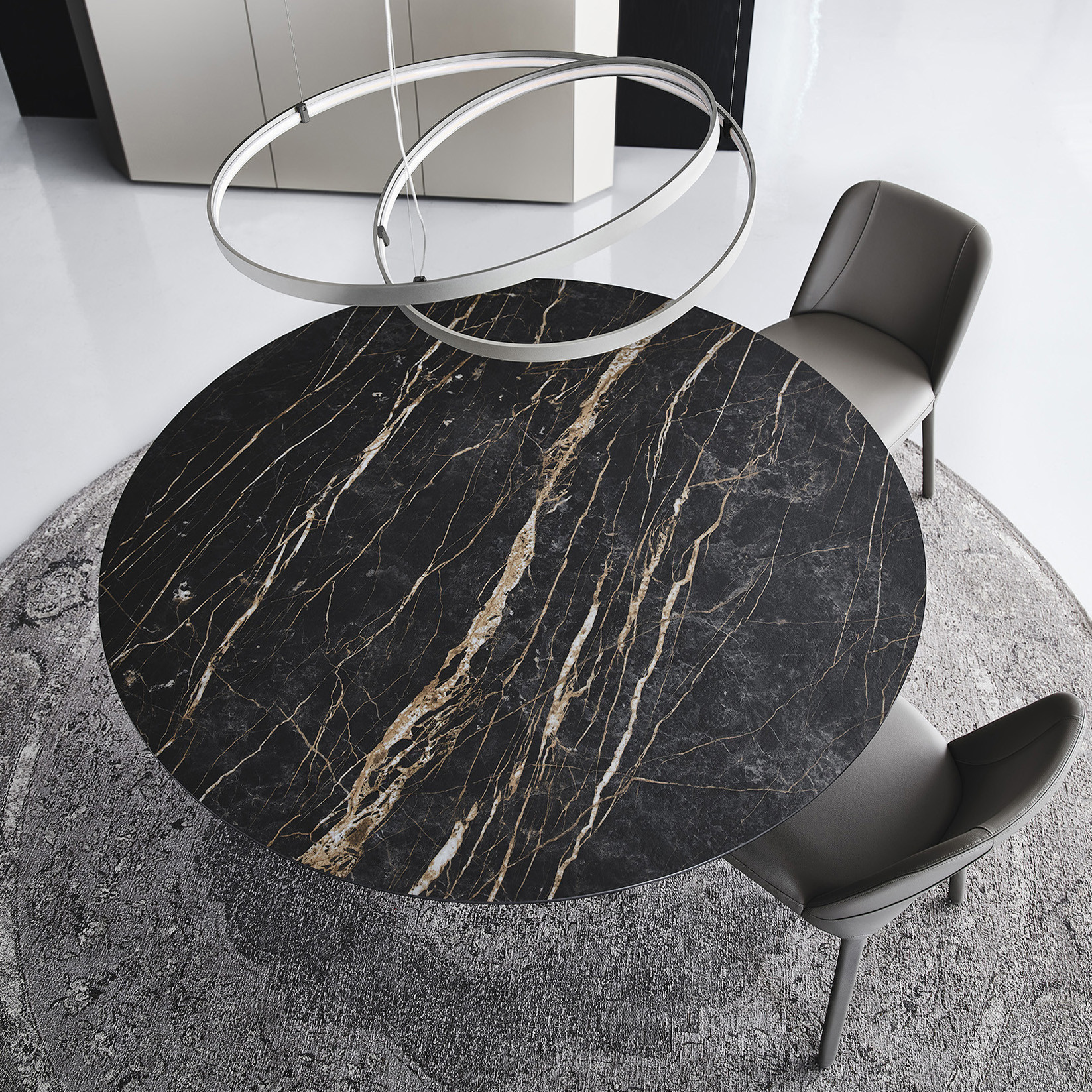 Yoda Keramik Dining Table - 55 In - Cantoni
