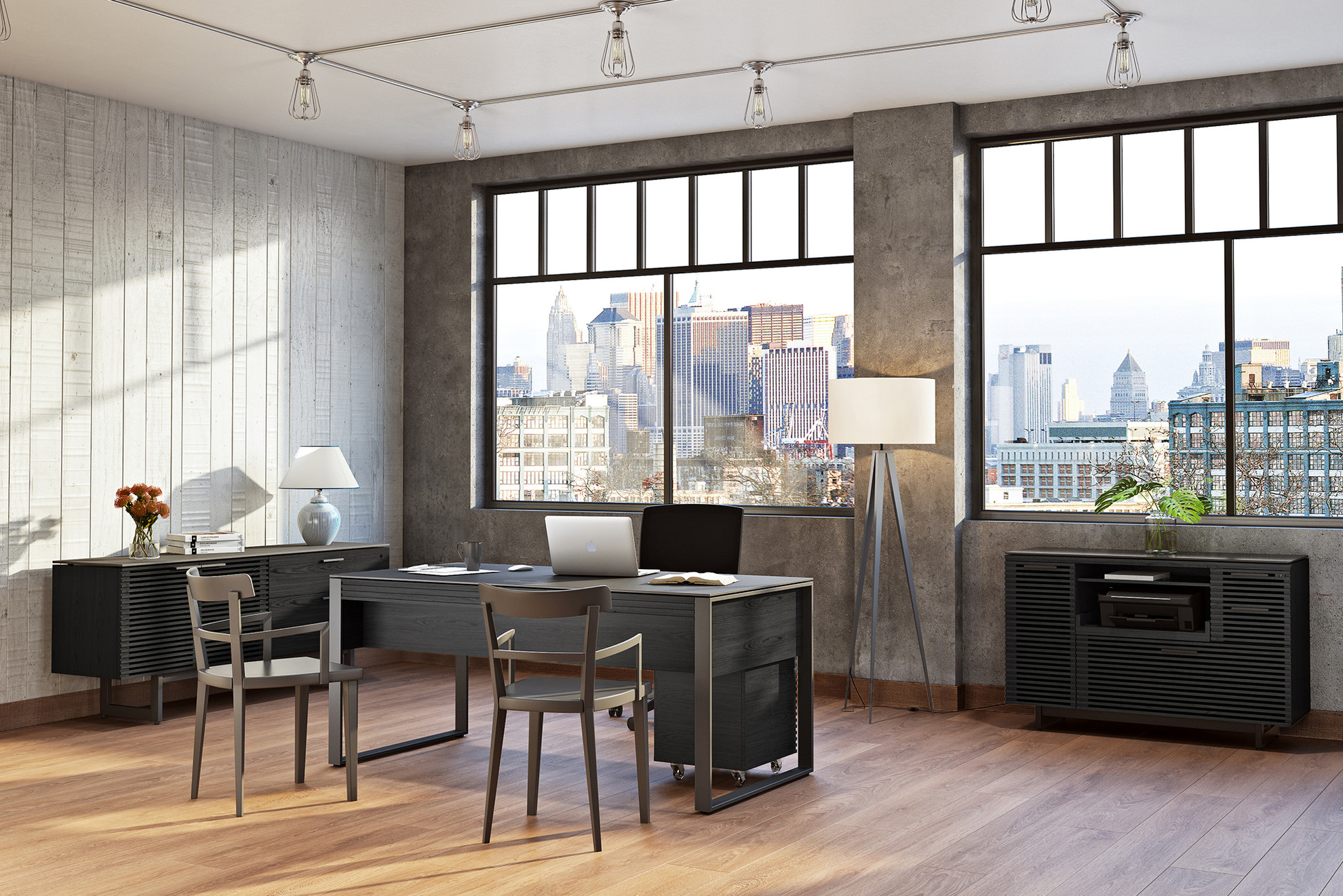 Shop BDI Corridor 6521 Executive Desk - Cantoni