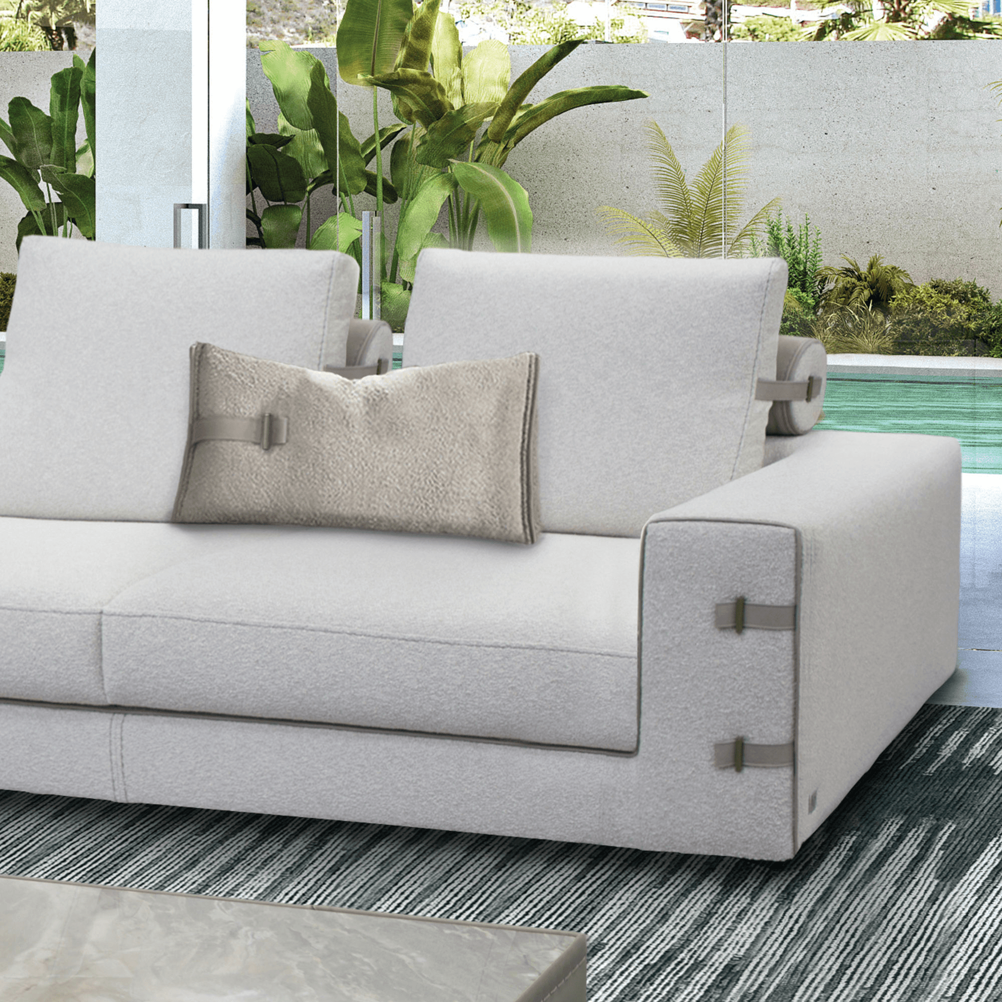 Gregory Sectional - Cantoni