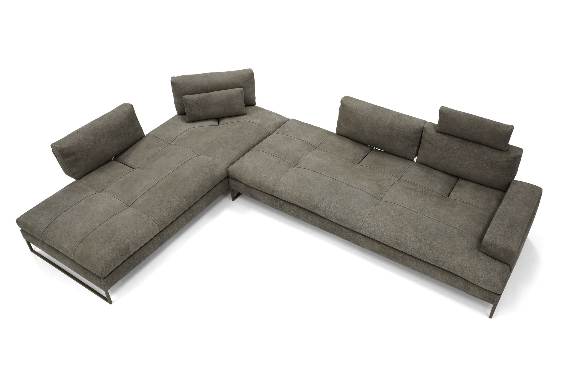Sunset Sectional - Stone - Cantoni