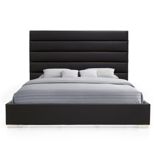 Bari Queen Bed - Black