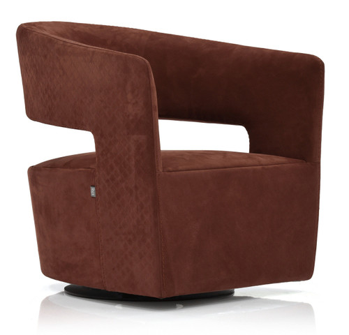 PAPRIKA - Gem Swivel Chair Front Angled View