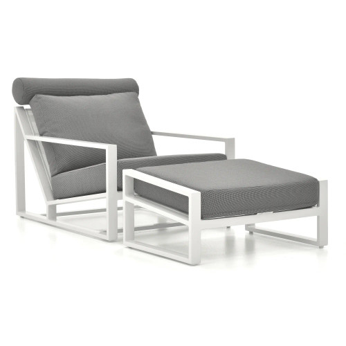 Marina Club Lounge Chair & Ottoman - Out