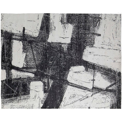 Coda Area Rug - Black/White
