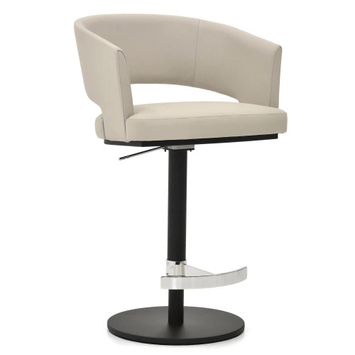 Circa Adjustable Bar Stool - Lt Taupe