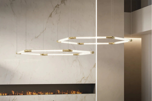 Bamboo Ceiling Fixture