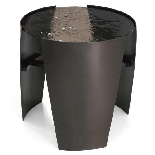 Sway Hammered Side Table